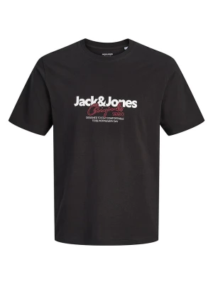 Jack & Jones Koszulka "Cassis" w kolorze czarnym rozmiar: L