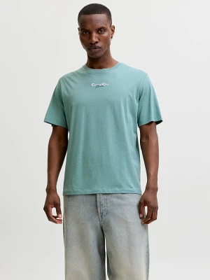 Jack & Jones Koszulka "City" w kolorze turkusowym rozmiar: S