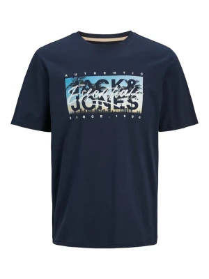 Jack & Jones Koszulka "Colton" w kolorze granatowym rozmiar: XL