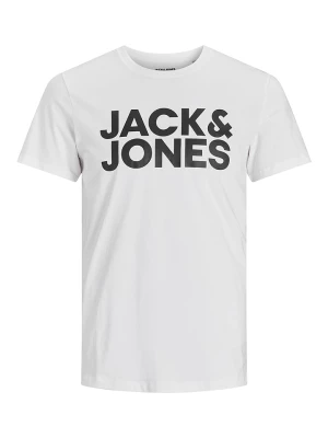 Jack & Jones Koszulka "Corp" w kolorze białym rozmiar: XL