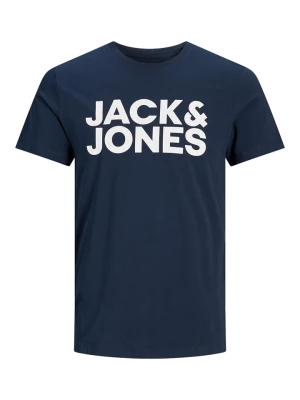 Jack & Jones Koszulka "Corp" w kolorze granatowym rozmiar: L