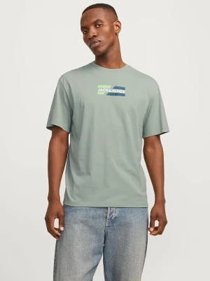 Jack & Jones Koszulka "Corp" w kolorze zielonym rozmiar: L