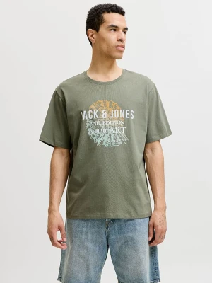Jack & Jones Koszulka "Gradient" w kolorze khaki rozmiar: XXL