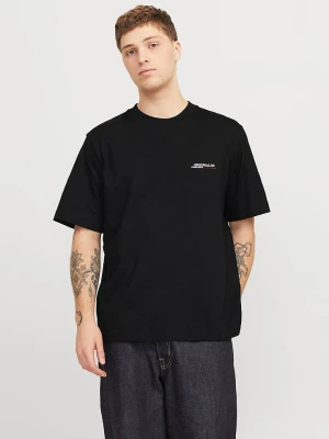 Jack & Jones Koszulka "Hisington" w kolorze czarnym rozmiar: L