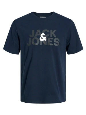 Jack & Jones Koszulka "Jacula" w kolorze granatowym rozmiar: M