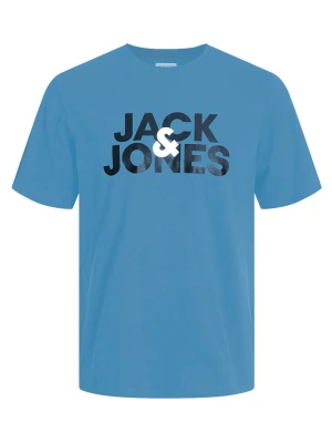 Jack & Jones Koszulka "Jacula" w kolorze niebieskim rozmiar: S