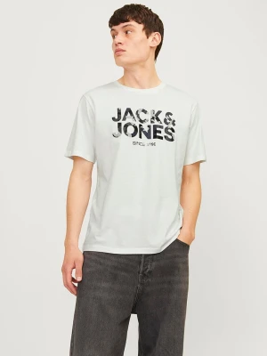 Jack & Jones Koszulka "James" w kolorze białym rozmiar: M