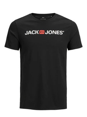 Jack & Jones Koszulka "JJECORP" w kolorze czarnym rozmiar: S