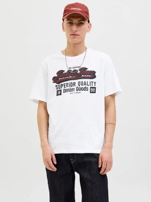 Jack & Jones Koszulka "Jjelogo" w kolorze białym rozmiar: XXL