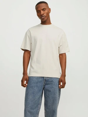 Jack & Jones Koszulka "Jjeurban Edge" w kolorze kremowym rozmiar: XL