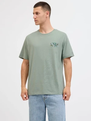 Jack & Jones Koszulka "Jjgeplas" w kolorze zielonym rozmiar: L