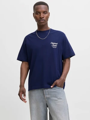 Jack & Jones Koszulka "Jormorrebro" w kolorze granatowym rozmiar: XXL
