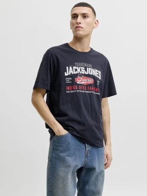 Jack & Jones Koszulka Kobiety Bawełna (100%) niebieski,
