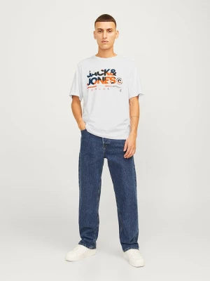 Jack & Jones Koszulka "Luke" w kolorze białym rozmiar: S