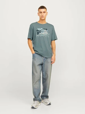 Jack & Jones Koszulka "Luke" w kolorze szarym rozmiar: L