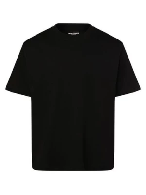 Jack & Jones Koszulka męska - JJEUrban Edge Mężczyźni Bawełna czarny jednolity,