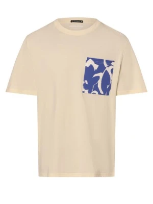 Jack & Jones Koszulka męska - JORMarbella Mężczyźni Bawełna żółty jednolity,