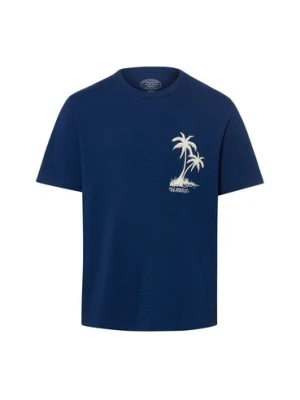 Zdjęcie produktu Jack & Jones Koszulka - JPRBluocean Mężczyźni Bawełna niebieski|wielokolorowy