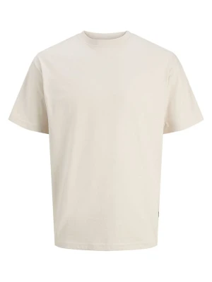 Jack & Jones Koszulka "Organic" w kolorze beżowym rozmiar: M