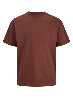 Jack & Jones Koszulka "Organic" w kolorze jasnobrązowym rozmiar: M