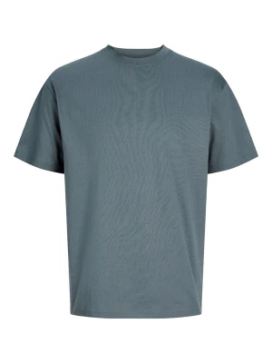 Jack & Jones Koszulka "Organic" w kolorze szaroniebieskim rozmiar: L