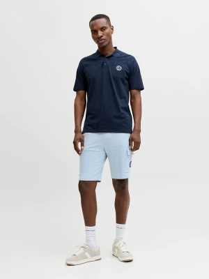 Jack & Jones Koszulka polo "Alliance" w kolorze granatowym rozmiar: L