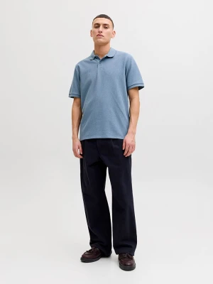Jack & Jones Koszulka polo "Austin" w kolorze błękitnym rozmiar: XXL