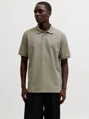 Jack & Jones Koszulka polo "Austin" w kolorze oliwkowym rozmiar: XL