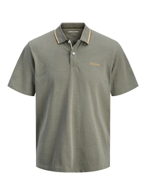 Jack & Jones Koszulka polo "Blaze" w kolorze khaki rozmiar: S