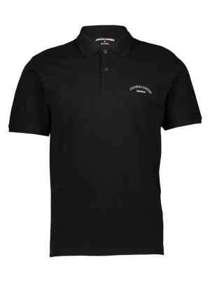 Jack & Jones Koszulka polo "College" w kolorze czarnym rozmiar: M