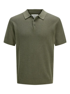 Jack & Jones Koszulka polo "Cooper" w kolorze khaki rozmiar: M