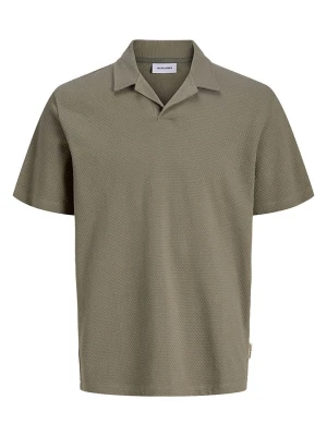 Jack & Jones Koszulka polo "Devin" w kolorze khaki rozmiar: L