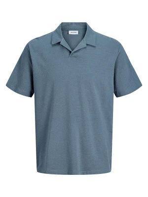 Jack & Jones Koszulka polo "Devin" w kolorze niebieskim rozmiar: XL