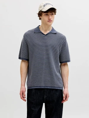 Jack & Jones Koszulka polo "Jornantucket" w kolorze granatowym rozmiar: M