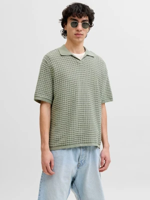 Jack & Jones Koszulka polo "Jornantucket" w kolorze zielonym rozmiar: S