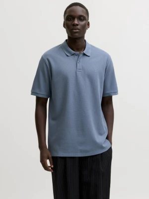 Jack & Jones koszulka polo Mężczyźni niebieski