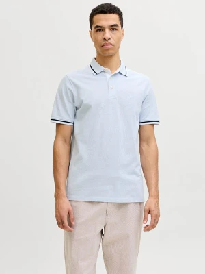 Jack & Jones Koszulka polo "Paulos" w kolorze błękitnym rozmiar: XXL
