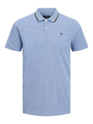 Jack & Jones Koszulka polo "Paulos" w kolorze błękitnym rozmiar: XXL