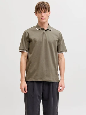 Jack & Jones Koszulka polo "Prblaethan" w kolorze khaki rozmiar: XXL