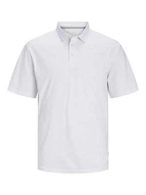 Jack & Jones Koszulka polo w kolorze białym rozmiar: M