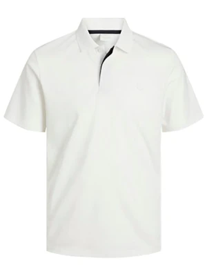 Jack & Jones Koszulka polo w kolorze białym rozmiar: XL