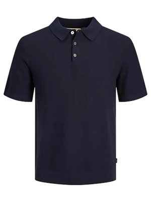 Jack & Jones Koszulka polo w kolorze granatowym rozmiar: L