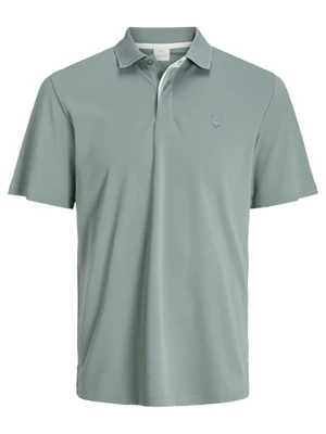 Jack & Jones Koszulka polo w kolorze turkusowym rozmiar: L