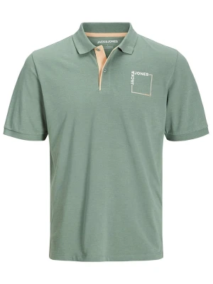 Jack & Jones Koszulka polo w kolorze zielonym rozmiar: M