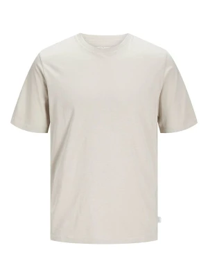 Jack & Jones Koszulka "Relaxed" w kolorze kremowym rozmiar: M