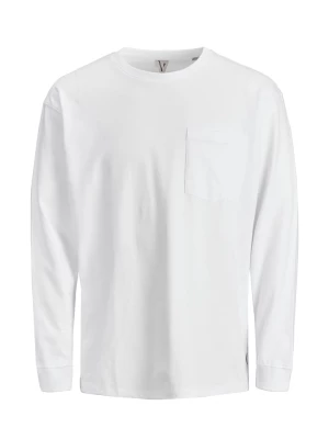 Jack & Jones Koszulka "Tanby" w kolorze białym rozmiar: XS