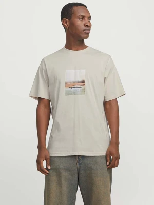 Jack & Jones Koszulka w kolorze beżowym rozmiar: S