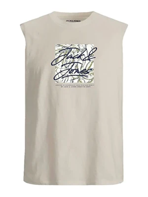 Jack & Jones Koszulka w kolorze beżowym rozmiar: XXL