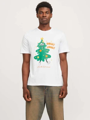 Jack & Jones Koszulka w kolorze białym rozmiar: L