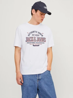 Jack & Jones Koszulka w kolorze białym rozmiar: M